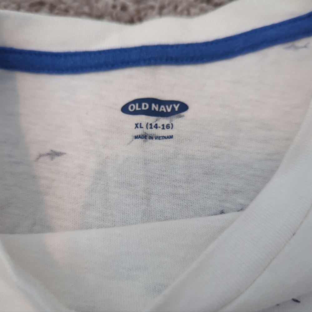Boys shark shirt